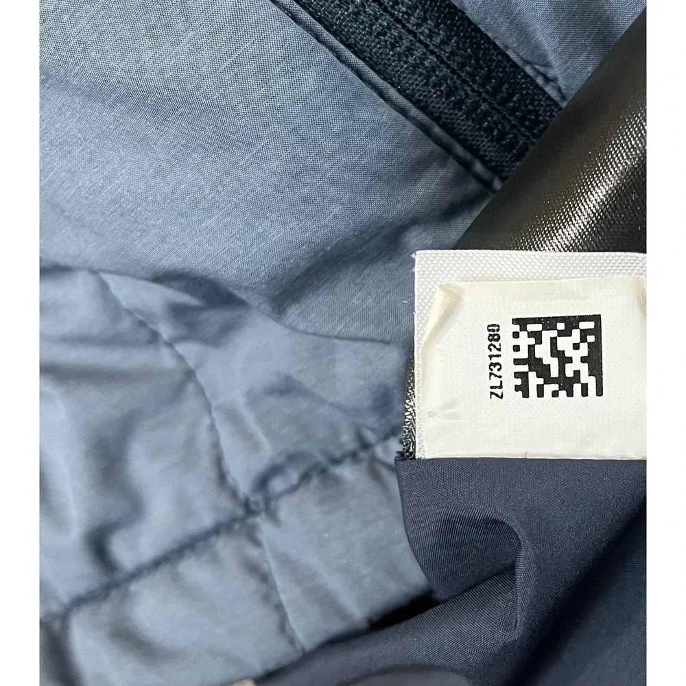 The North Face Junction Insulated Jacket Men's M Gray Mock Neck Long Sleeve EUC